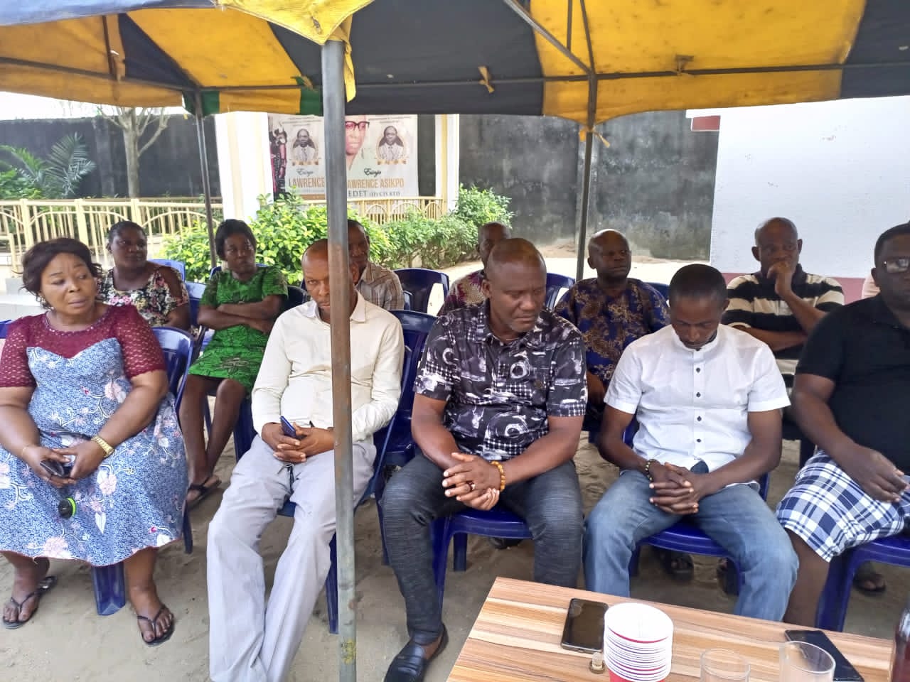 Members at Barr. Felix Declaration