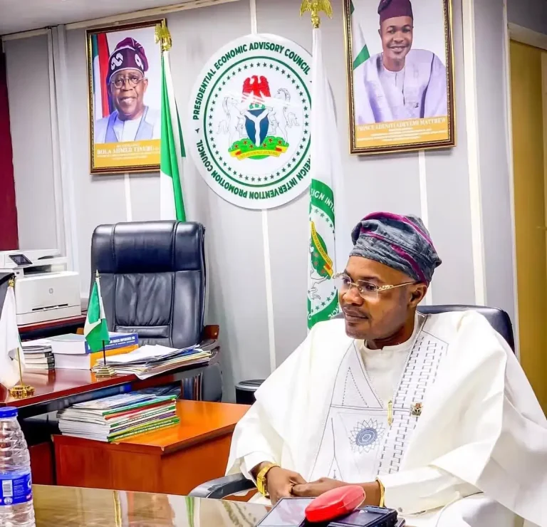 Presidency Urges Citizens to Beware of Group Claiming Govt Support Adeniyi Adeyemi, director-general of the presidential foreign intervention promotion council